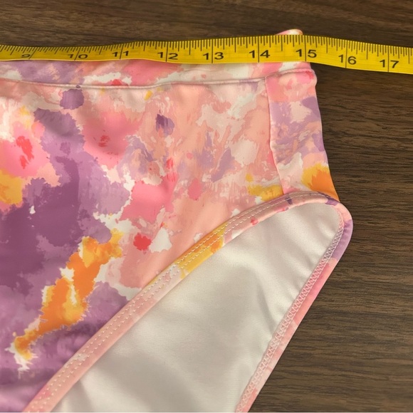 Jessica Simpson Pink and Purple Kids Swim Bottoms L NWOT - Picture 6 of 7